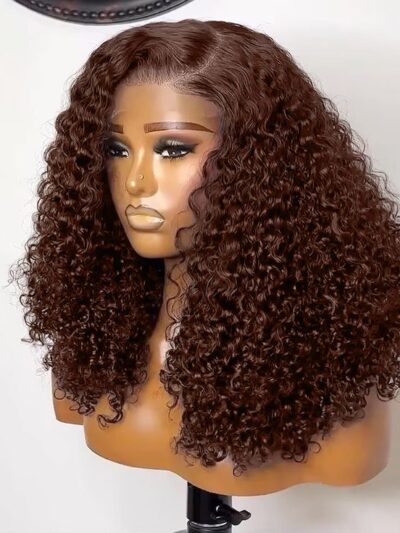 DOUBLE DRAWN VIRGIN DEEP CURLY WIG
