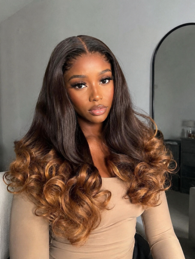 DD CHERRY BOUNCE 5X5 CLOSURE WIG(T4/30)