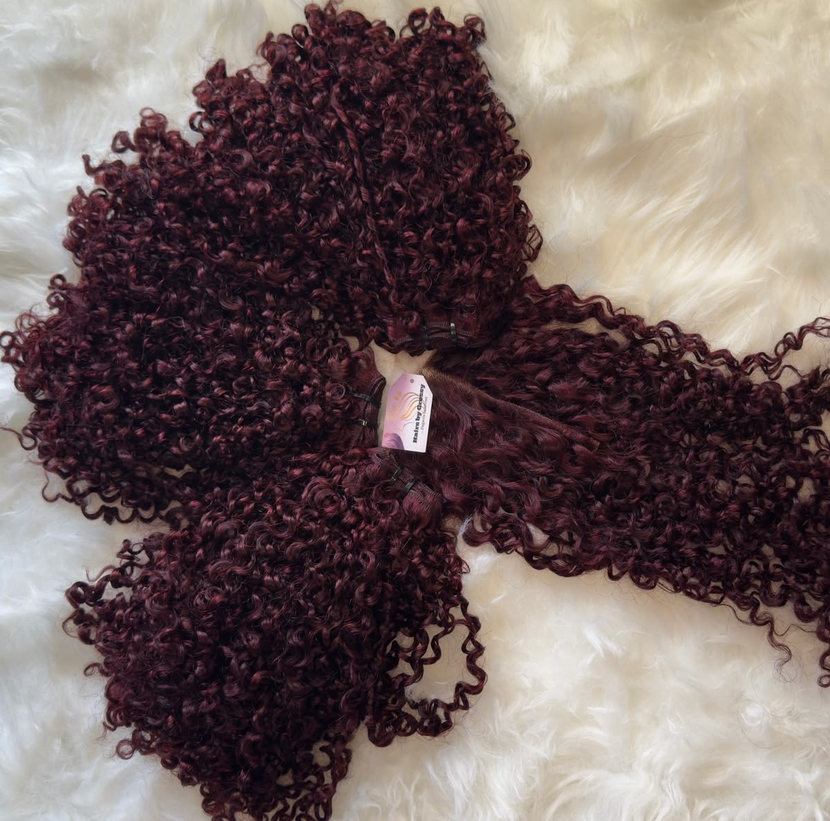 SDD PIXIE CURLS IN BURGUNDY - Image 2