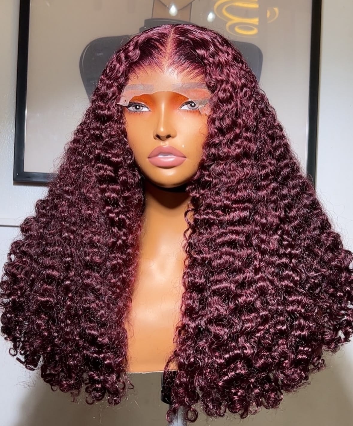 SDD PIXIE CURLS IN BURGUNDY