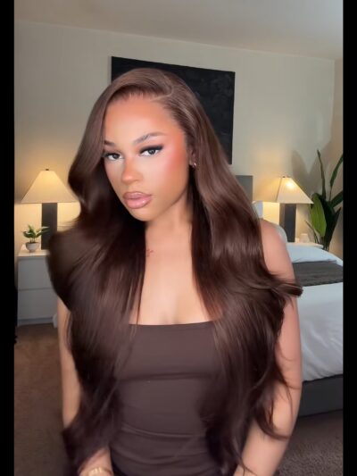SD VIRGIN CHOCO WAVY FULL FRONTAL WIG