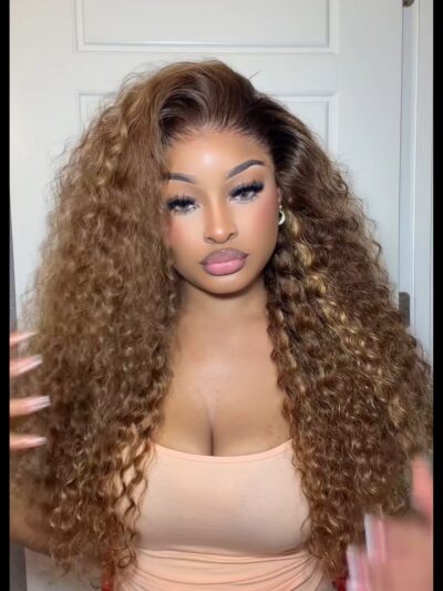 RAW VIRGIN HIGHLIGHT DEEP 13X4 FRONTAL/5X5 WIG