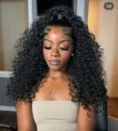 S-THICK DEEP PONYTAIL + 13X4 FRONTAL OR HD FRONTAL (DREAM GIRL PONY),