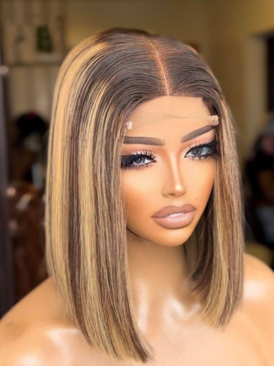 DD VIRGIN PIANO KIM K BLUNT BOB WIG