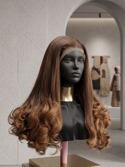 26” SDD PEARL WAVY HD 5X5 CLOSURE WIG